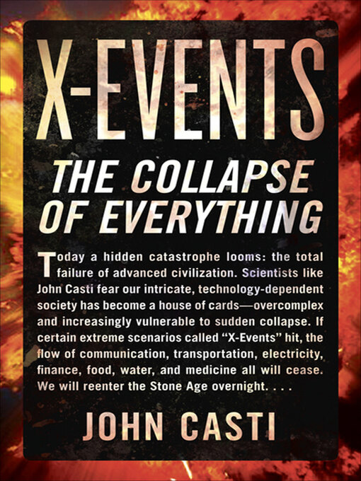 Title details for X-Events by John L. Casti - Wait list